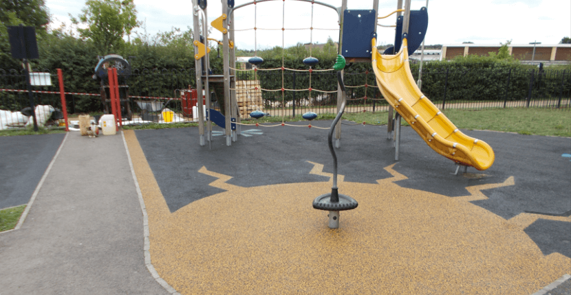 Playground Surfacing Repair in Glasgow